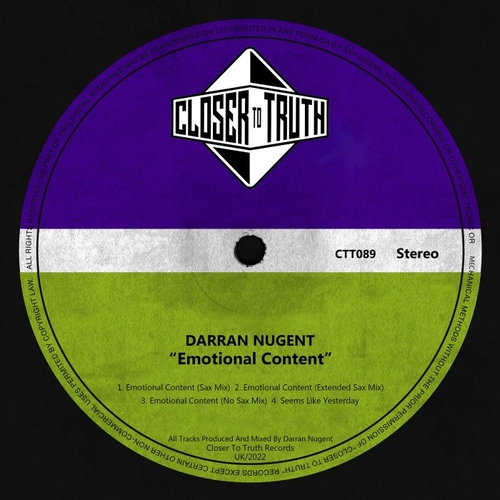 Darran Nugent - Emotional Content [CTT089]